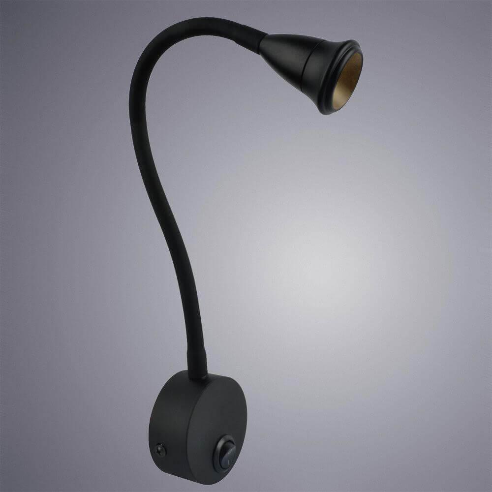 Купить Бра Arte Lamp A7603AP-1BK за 2 140 ₽ в наличии с доставкой по России. Интернет-магазин каталог товаров