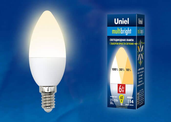 Лампа светодиодная Uniel E14 6W 3000K матовая LED-C37-6W/WW/E14/FR/MB PLM11WH UL-00002373 В наличии, Производитель:Uniel, Тип: Светодиодные, Артикул: LED-C37-6W/WW/E14/FR/MB PLM11WH Доставка по РФ, актуальные цены и остатки, интернет-магазин Торгостров