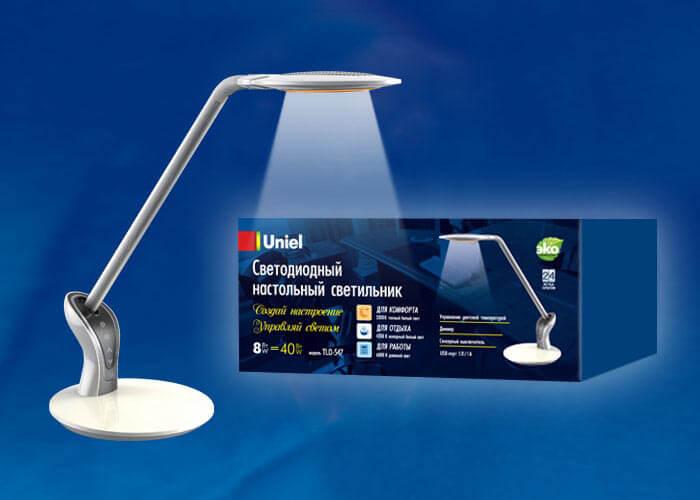 Настольная лампа Uniel TLD-547 White/LED/400Lm/3300-6000K/Dimmer UL-00002342 В наличии, Производитель:Uniel, Тип: Офисные, Артикул: TLD-547 White/LED/400Lm/3300-6000K/Dimmer Доставка по РФ, актуальные цены и остатки, интернет-магазин Торгостров
