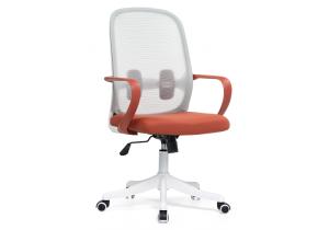 Компьютерное кресло Bust gray / red / white
