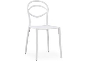 Пластиковый стул Simple white