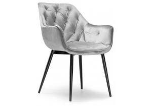Стул на металлокаркасе Remo light gray