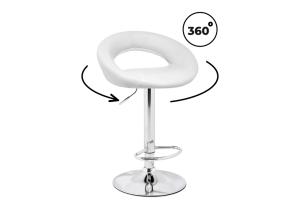 Барный стул Oazis white / chrome