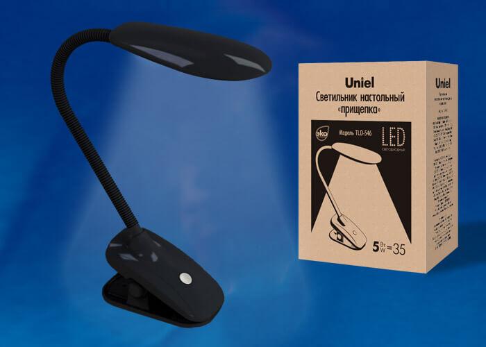 Настольная лампа Uniel TLD-546 Black/LED/350Lm/4500K UL-00002233 за 906 ₽ в наличии с доставкой по России. Настольные лампы. Интернет-магазин актуальные остатки и цены
