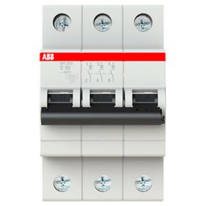 Автоматический выключатель 3-полюсной SH203 C50 2CDS213001R0504