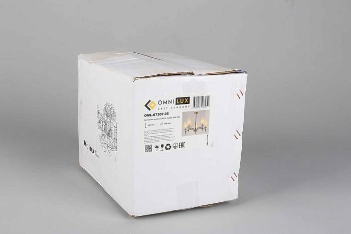 Потолочная люстра Omnilux Abriola OML-67307-05 В наличии, Производитель:Omnilux, Тип: Люстры на штанге, Артикул: OML-67307-05 Доставка по РФ, актуальные цены и остатки, интернет-магазин Торгостров