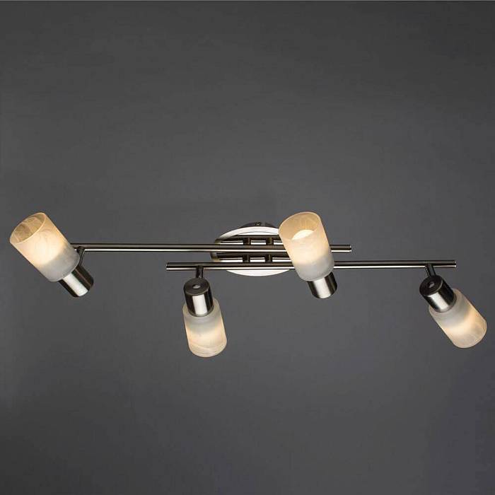 Спот Arte Lamp A4510PL-4SS В наличии, Производитель:Arte Lamp, Тип: Накладные споты, Артикул: A4510PL-4SS Доставка по РФ, актуальные цены и остатки, интернет-магазин Торгостров