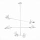 Фото 1 В наличии, Производитель:ST Luce, Тип: Люстры на штанге, Артикул: SL1801.503.06 Доставка по РФ, актуальные цены и остатки, интернет-магазин Торгостров