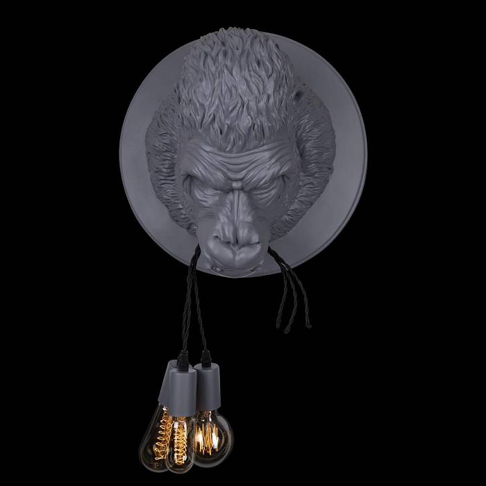 Настенный светильник Loft IT Gorilla 10178 Grey за 17 250 ₽ в наличии с доставкой по России. Настенные светильники. Интернет-магазин каталог товаров актуальные цены и остатки