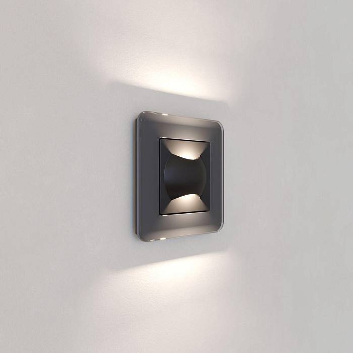 Встраиваемая LED подсветка Werkel черный матовый W1154508 4690389185601 В наличии, Производитель:Werkel, Тип: Подсветка для лестниц и ступеней, Артикул: a060197 Доставка по РФ, актуальные цены и остатки, интернет-магазин Торгостров