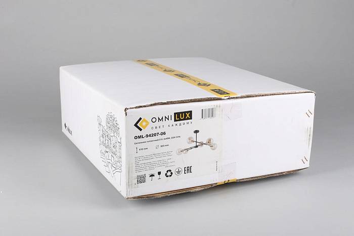 В наличии, Производитель:Omnilux, Тип: Люстры на штанге, Артикул: OML-94207-06 Доставка по РФ, актуальные цены и остатки, интернет-магазин Торгостров