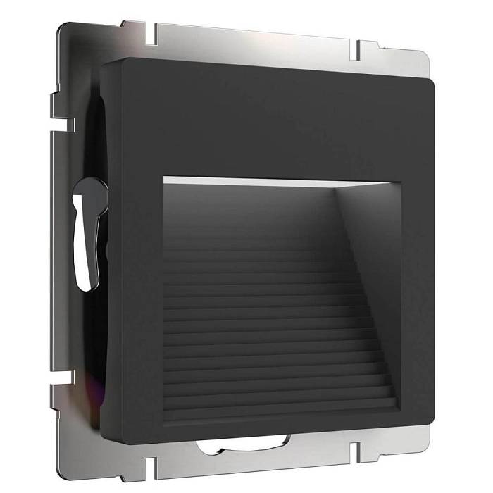 Встраиваемая LED подсветка Werkel черный W1154208 4690389156854 В наличии, Производитель:Werkel, Тип: Подсветка для лестниц и ступеней, Артикул: a051605 Доставка по РФ, актуальные цены и остатки, интернет-магазин Торгостров