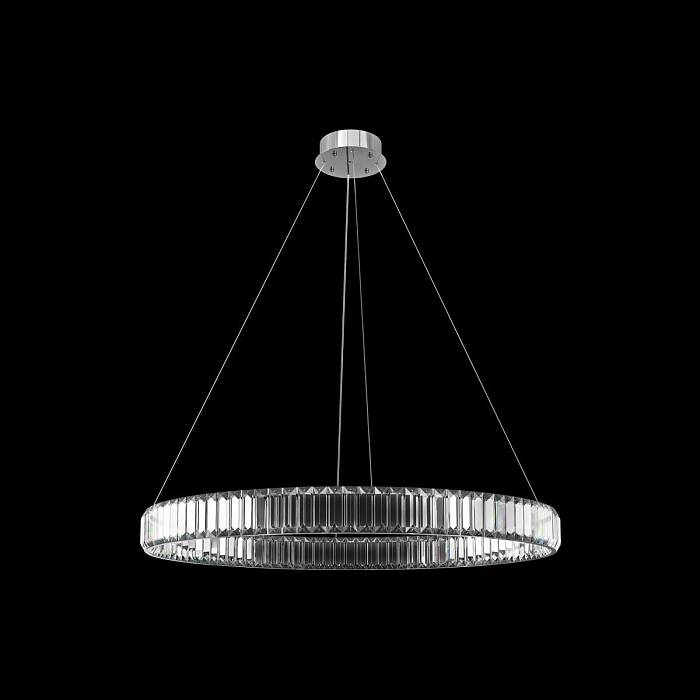 Подвесной светодиодный светильник Loft IT Crystal ring 10135/800 Chrome В наличии, Производитель:Loft IT, Тип: Подвесные, Артикул: 10135/800 Chrome Доставка по РФ, актуальные цены и остатки, интернет-магазин Торгостров