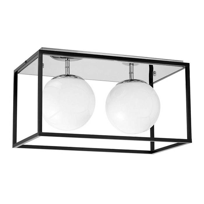 В наличии, Производитель:Lumina Deco, Тип: Потолочные, Артикул: LDC 8060-2 CHR+BK Доставка по РФ, актуальные цены и остатки, интернет-магазин Торгостров