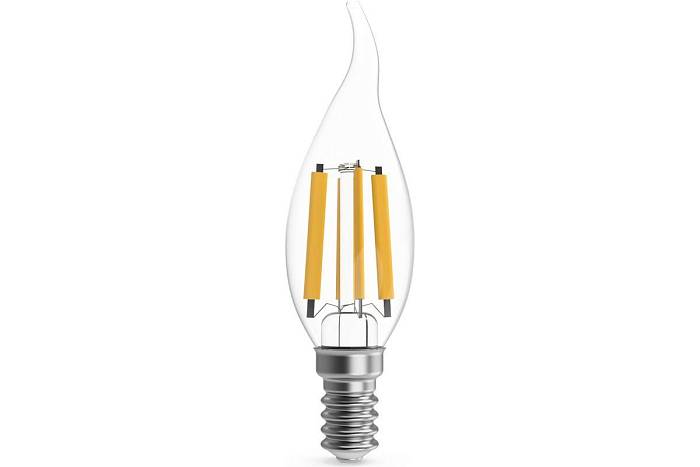 Купить Лампа светодиодная филаментная Gauss E14 13W 4100K прозрачная 104801213 за 309 ₽ в наличии с доставкой по России. Интернет-магазин каталог товаров