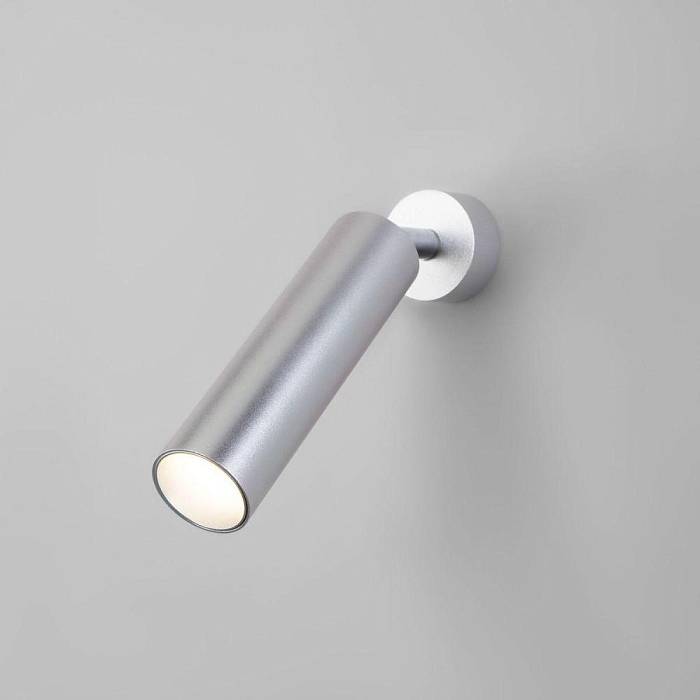 Светодиодный спот Eurosvet Ease 20128/1 LED серебро В наличии, Производитель:Eurosvet, Тип: С 1 плафоном, Артикул: a058946 Доставка по РФ, актуальные цены и остатки, интернет-магазин Торгостров