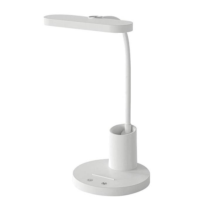 Настольная светодиодная лампа с подставкой Uniel ULM-D603 10W/3000-6000K/DIM White UL-00011097 В наличии, Производитель:Uniel, Тип: Офисные, Артикул: ULM-D603 10W/3000-6000K/DIM White Доставка по РФ, актуальные цены и остатки, интернет-магазин Торгостров