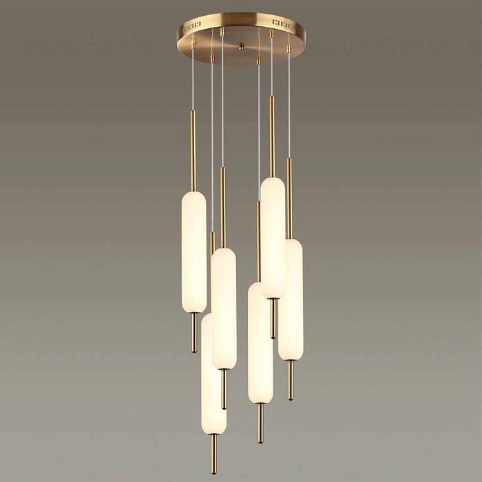 Подвесной светодиодный светильник Odeon Light Pendant Reeds 4794/72L В наличии, Производитель:Odeon Light, Тип: Подвесные, Артикул: 4794/72L Доставка по РФ, актуальные цены и остатки, интернет-магазин Торгостров