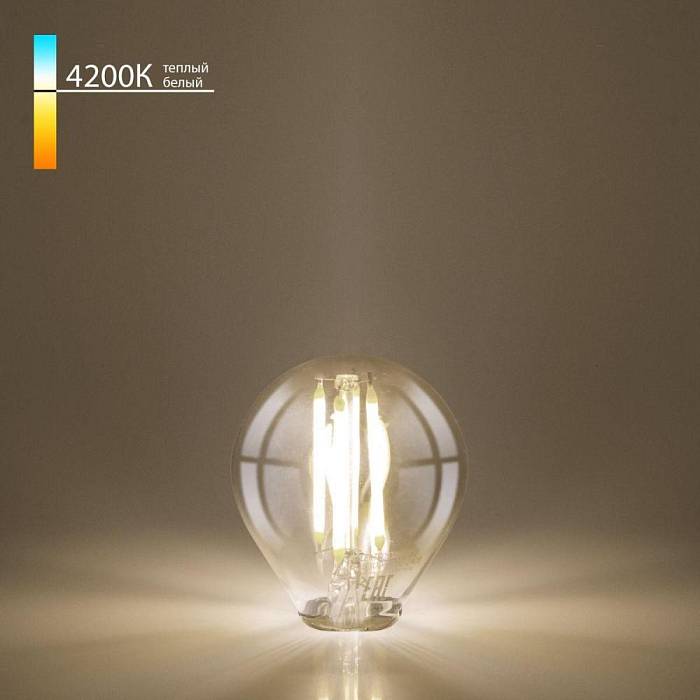 Купить Лампа светодиодная филаментная Elektrostandard E27 8W 4200K прозрачная BLE2772 a060527 за 200 ₽ в наличии с доставкой по России. Интернет-магазин каталог товаров