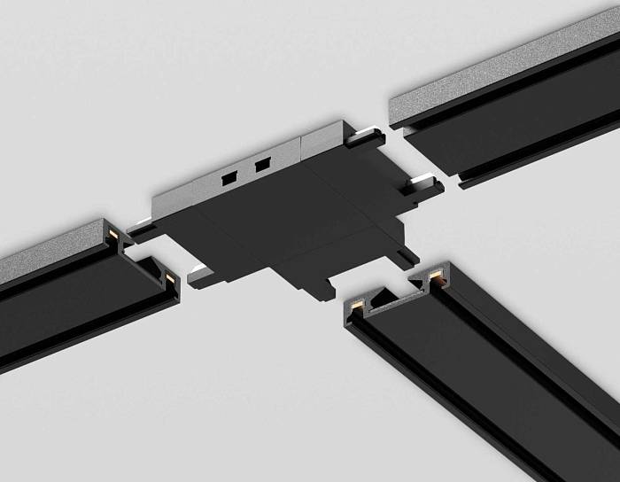 Коннектор T-образный Ambrella light Track System Magnetic Ultra Slim GV1122 за 730 ₽ в наличии с доставкой по России. Комплектующие для трековых систем. Интернет-магазин каталог товаров актуальные цены и остатки