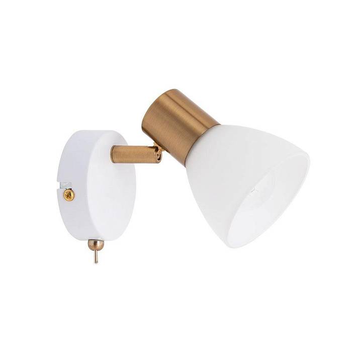 Спот Arte Lamp Falena A3117AP-1WH В наличии, Производитель:Arte Lamp, Тип: С 1 плафоном, Артикул: A3117AP-1WH Доставка по РФ, актуальные цены и остатки, интернет-магазин Торгостров