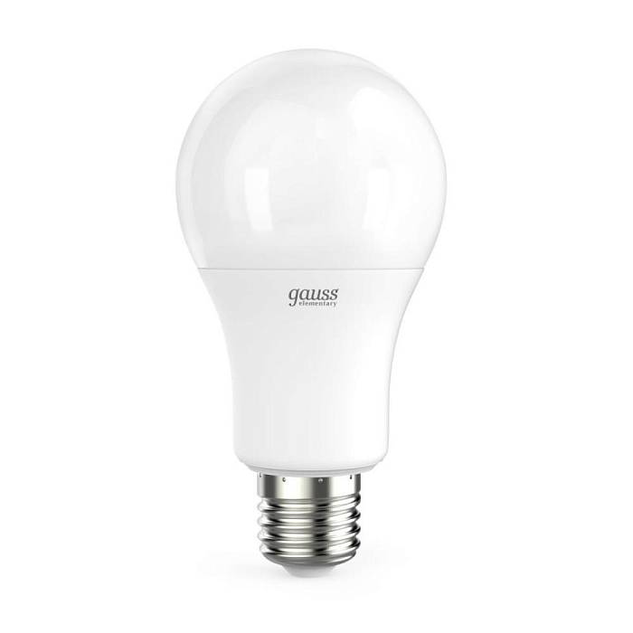 Лампа светодиодная Gauss E27 15W 6500K матовая 23235 В наличии, Производитель:Gauss, Тип: Светодиодные, Артикул: 23235 Доставка по РФ, актуальные цены и остатки, интернет-магазин Торгостров