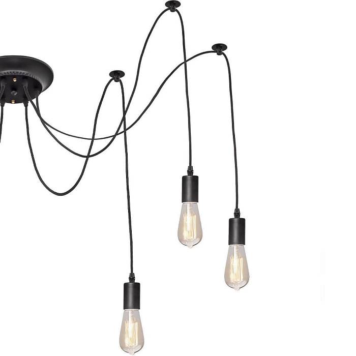 Подвесная люстра Loft IT Spider Loft1162/6 В наличии, Производитель:Loft IT, Тип: Подвесные, Артикул: LOFT1162/6 Доставка по РФ, актуальные цены и остатки, интернет-магазин Торгостров