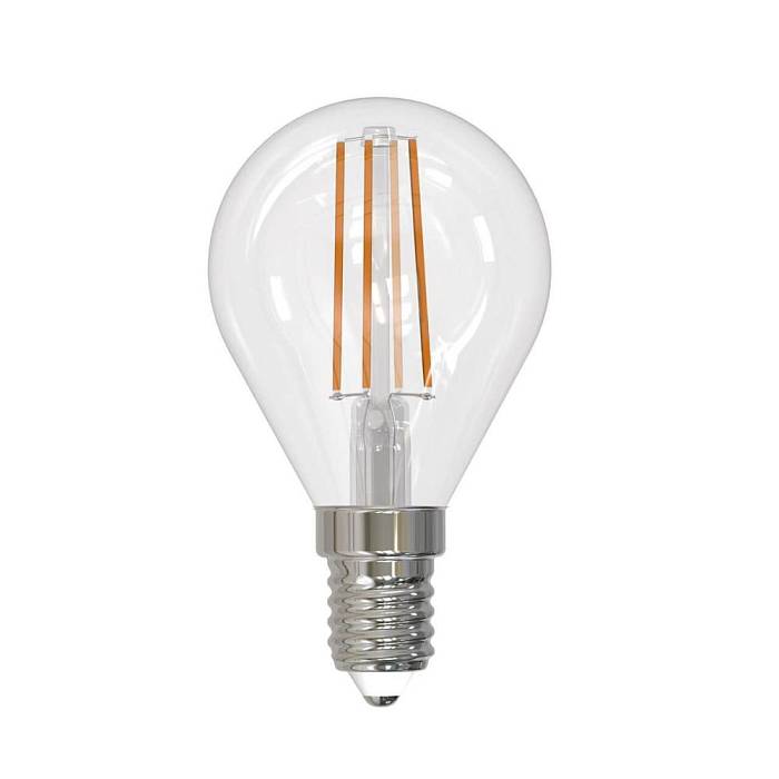 Лампа светодиодная филаментная диммируемая Uniel E14 9W 4000K прозрачная LED-G45-9W/4000K/E14/CL/DIM GLA01TR UL-00005192 В наличии, Производитель:Uniel, Тип: Филаментные, Артикул: LED-G45-9W/4000K/E14/CL/DIM GLA01TR Доставка по РФ, актуальные цены и остатки, интернет-магазин Торгостров