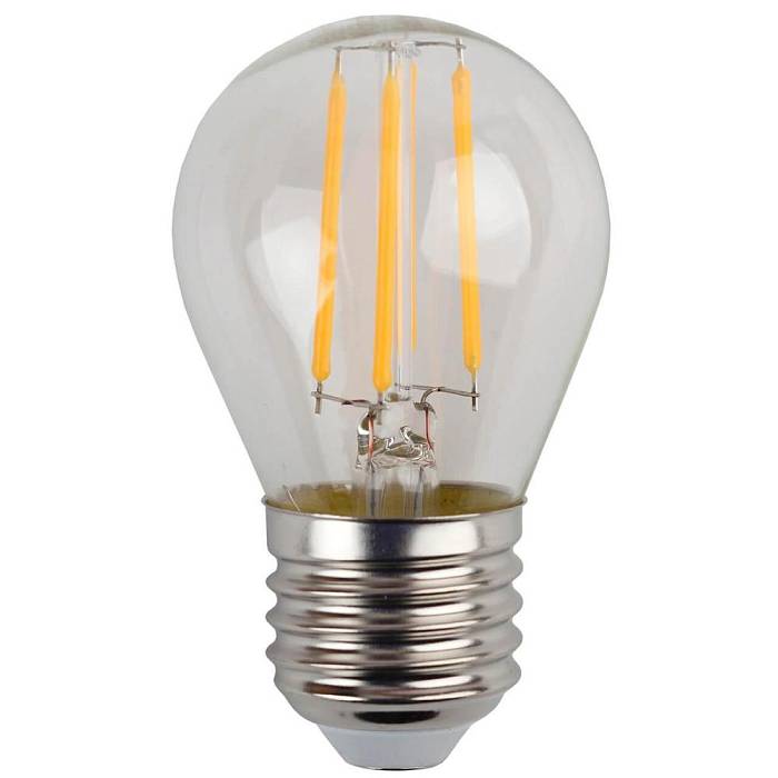 Купить Лампа светодиодная филаментная ЭРА E27 11W 2700K прозрачная F-LED P45-11w-827-E27 Б0047013 за 162 ₽ в наличии с доставкой по России. Интернет-магазин каталог товаров