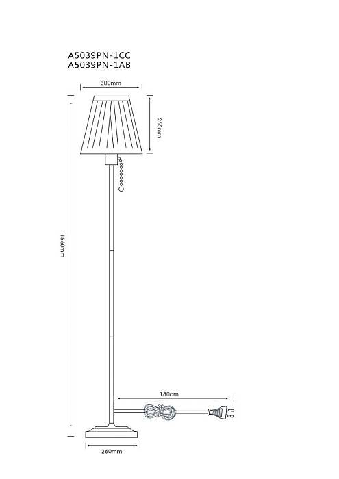 Торшер Arte Lamp Marriot A5039PN-1AB за 9 990 ₽ в наличии с доставкой по России. Торшер с 1 плафоном. Интернет-магазин каталог товаров актуальные цены и остатки