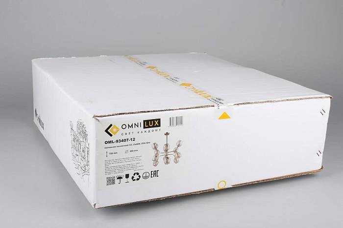 Потолочная люстра Omnilux Pozzallo OML-93407-12 В наличии, Производитель:Omnilux, Тип: Люстры на штанге, Артикул: OML-93407-12 Доставка по РФ, актуальные цены и остатки, интернет-магазин Торгостров