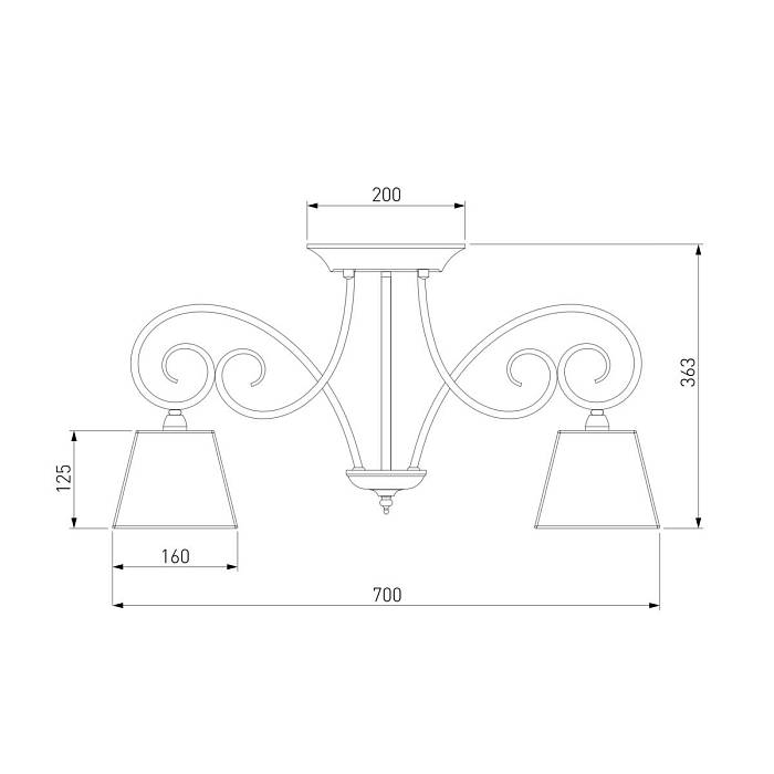 Подвесная люстра Bogates 303/6 В наличии, Производитель:Bogates, Тип: Потолочные, Артикул: 00000084176 Доставка по РФ, актуальные цены и остатки, интернет-магазин Торгостров