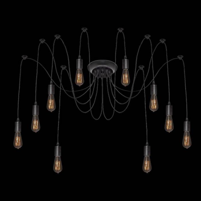 Подвесная люстра Loft IT Spider Loft1162/10 В наличии, Производитель:Loft IT, Тип: Подвесные, Артикул: LOFT1162/10 Доставка по РФ, актуальные цены и остатки, интернет-магазин Торгостров
