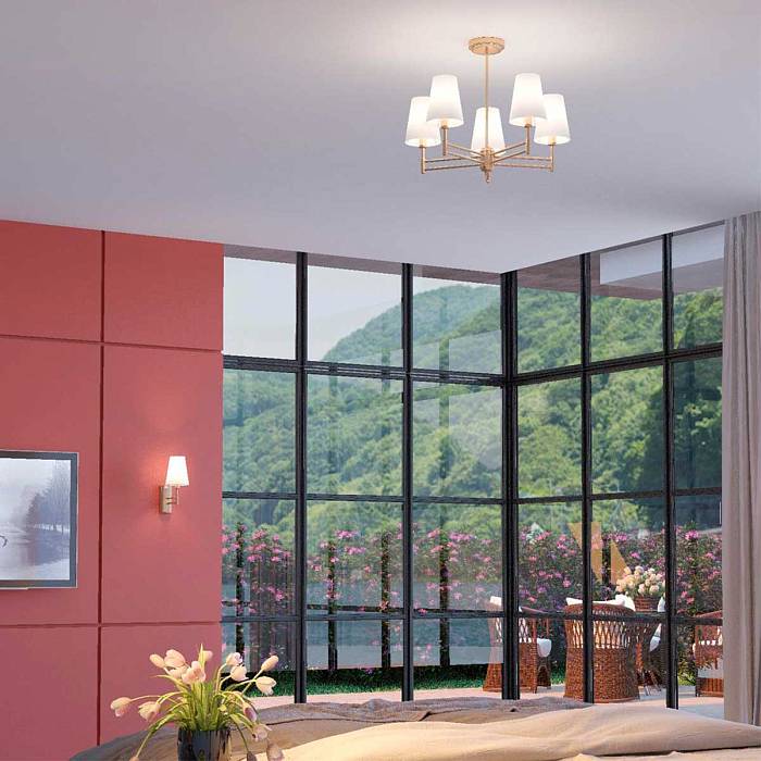 Подвесная люстра Lumion Neoclassi Doris 4436/5C В наличии, Производитель:Lumion, Тип: Люстры на штанге, Артикул: 4436/5C Доставка по РФ, актуальные цены и остатки, интернет-магазин Торгостров