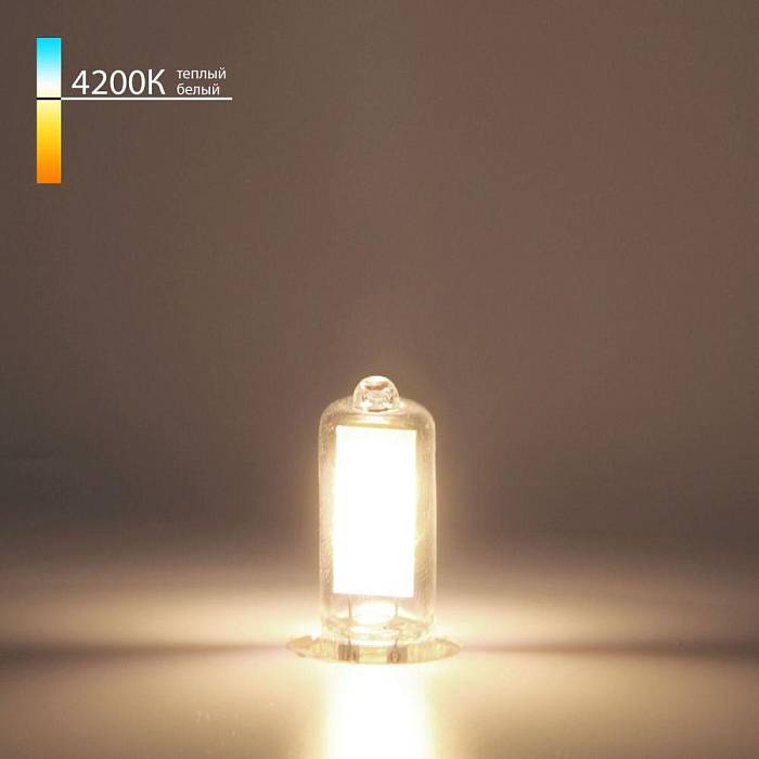 Лампа светодиодная Elektrostandard G4 3W 4200K прозрачная BLG417 a058838 В наличии, Производитель:Elektrostandard, Тип: Светодиодные, Артикул: a058838 Доставка по РФ, актуальные цены и остатки, интернет-магазин Торгостров