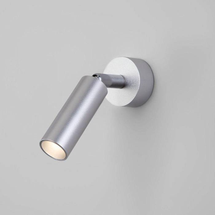 Светодиодный спот Eurosvet Pin 20133/1 LED серебро В наличии, Производитель:Eurosvet, Тип: С 1 плафоном, Артикул: a058950 Доставка по РФ, актуальные цены и остатки, интернет-магазин Торгостров