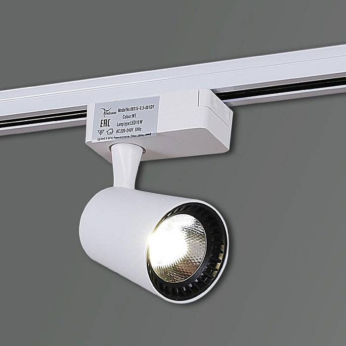 Трековый светильник Reluce 06115-9.3-001QY LED15W WT Трековый светильник Reluce 06115-9.3-001QY LED15W WT за 1 480 ₽ в наличии с доставкой по России. Трековые светильники. Интернет-магазин каталог товаров актуальные цены и остатки