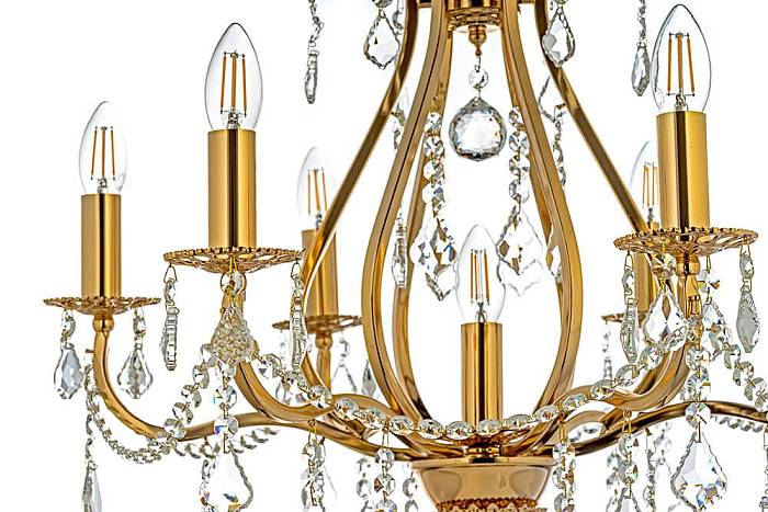 Подвесная люстра Arti Lampadari Ercolano E 1.1.6.602 G В наличии, Производитель:Arti Lampadari, Тип: Подвесные, Артикул: Ercolano E 1.1.6.602 G Доставка по РФ, актуальные цены и остатки, интернет-магазин Торгостров