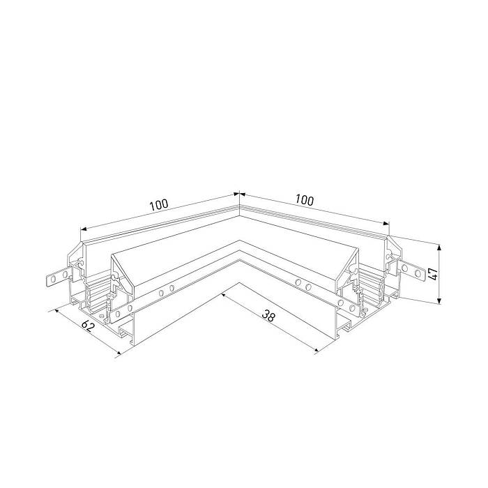 Коннектор угловой Elektrostandard 85205/00 a067414 Коннектор угловой Elektrostandard 85205/00 a067414 за 1 930 ₽ в наличии с доставкой по России. Комплектующие для трековых систем. Интернет-магазин каталог товаров актуальные цены и остатки
