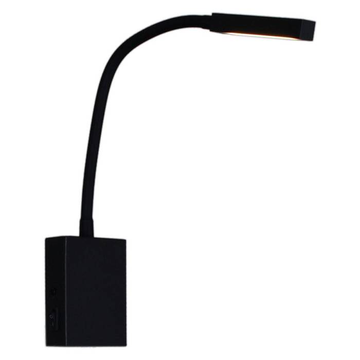 Бра Reluce 86205-9.2-001MN LED5W BK В наличии, Производитель:Reluce, Тип: Гибкие бра, Артикул: 86205-9.2-001MN LED5W BK Доставка по РФ, актуальные цены и остатки, интернет-магазин Торгостров