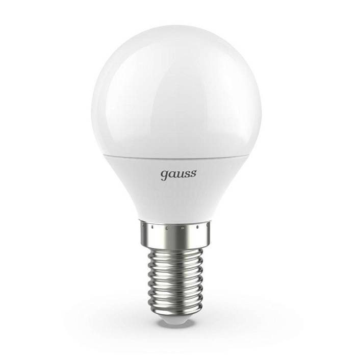 Лампа светодиодная Gauss E14 6.5W 3000K матовая 105101107 В наличии, Производитель:Gauss, Тип: Светодиодные, Артикул: 105101107 Доставка по РФ, актуальные цены и остатки, интернет-магазин Торгостров
