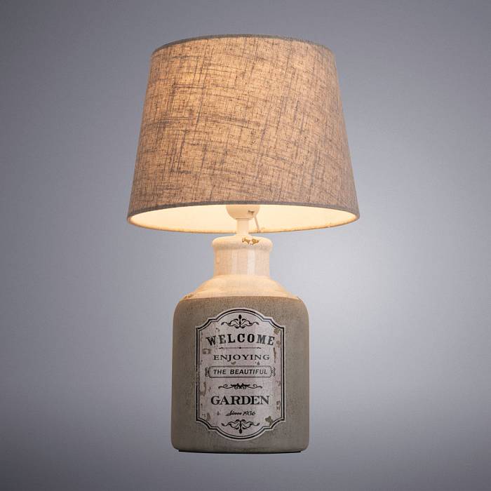Настольная лампа Arte Lamp Isola A4272LT-1GY В наличии, Производитель:Arte Lamp, Тип: Декоративные, Артикул: A4272LT-1GY Доставка по РФ, актуальные цены и остатки, интернет-магазин Торгостров