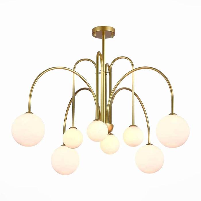 Подвесная люстра ST Luce Jineto SL1204.202.08 В наличии, Производитель:ST Luce, Тип: Люстры на штанге, Артикул: SL1204.202.08 Доставка по РФ, актуальные цены и остатки, интернет-магазин Торгостров