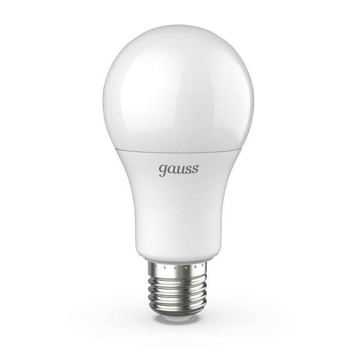 Лампа светодиодная Gauss E27 12W 3000K матовая 102502112 В наличии, Производитель:Gauss, Тип: Светодиодные, Артикул: 102502112 Доставка по РФ, актуальные цены и остатки, интернет-магазин Торгостров