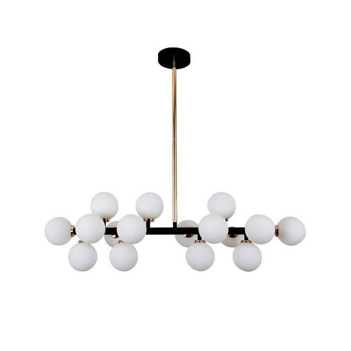 Подвесная люстра Lumina Deco Marsiada LDP 6033-16 BK+MD В наличии, Производитель:Lumina Deco, Тип: Люстры на штанге, Артикул: LDP 6033-16 BK+MD Доставка по РФ, актуальные цены и остатки, интернет-магазин Торгостров