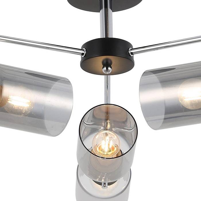 Потолочная люстра Illumico IL8249-6COU-79 BK CR В наличии, Производитель:Illumico, Тип: Люстры на штанге, Артикул: IL8249-6COU-79 BK CR Доставка по РФ, актуальные цены и остатки, интернет-магазин Торгостров