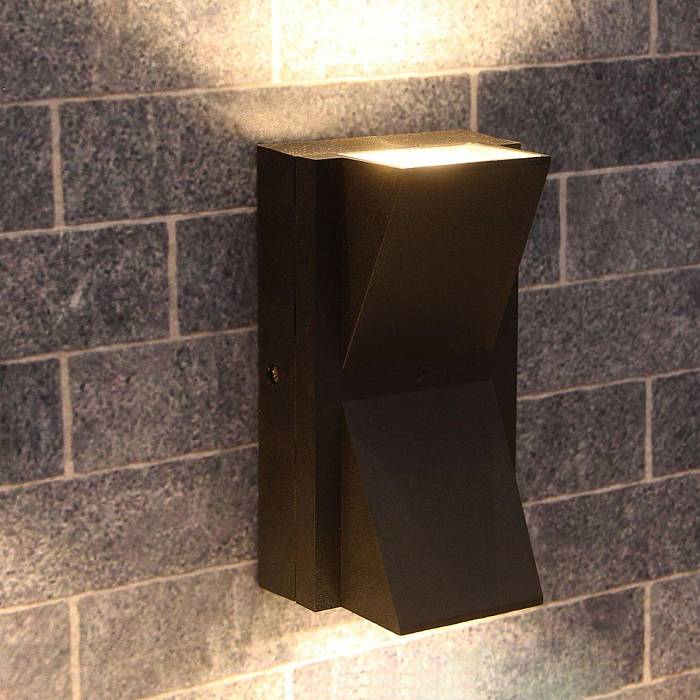Уличный настенный светодиодный светильник Arte Lamp Gunter A6306AL-2BK В наличии, Производитель:Arte Lamp, Тип: Уличные настенные, Артикул: A6306AL-2BK Доставка по РФ, актуальные цены и остатки, интернет-магазин Торгостров