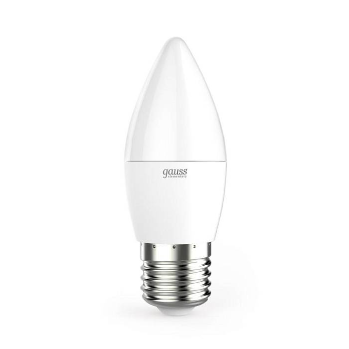 Лампа светодиодная Gauss E27 6W 4100K матовая 33226 В наличии, Производитель:Gauss, Тип: Светодиодные, Артикул: 33226 Доставка по РФ, актуальные цены и остатки, интернет-магазин Торгостров