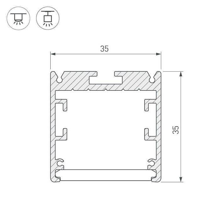 Профиль Arlight SL-ARC-3535-D1500-A45 BLACK (590мм, дуга 1 из 8) 025522 Профиль Arlight SL-ARC-3535-D1500-A45 BLACK (590мм, дуга 1 из 8) 025522 за 5 189 ₽ в наличии с доставкой по России. Профиль для светодиодной ленты. Интернет-магазин каталог товаров актуальные цены и остатки