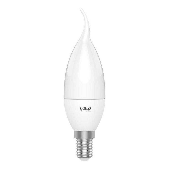 Лампа светодиодная Gauss E14 5,5W 3000К матовая 1034116 В наличии, Производитель:Gauss, Тип: Светодиодные, Артикул: 1034116 Доставка по РФ, актуальные цены и остатки, интернет-магазин Торгостров